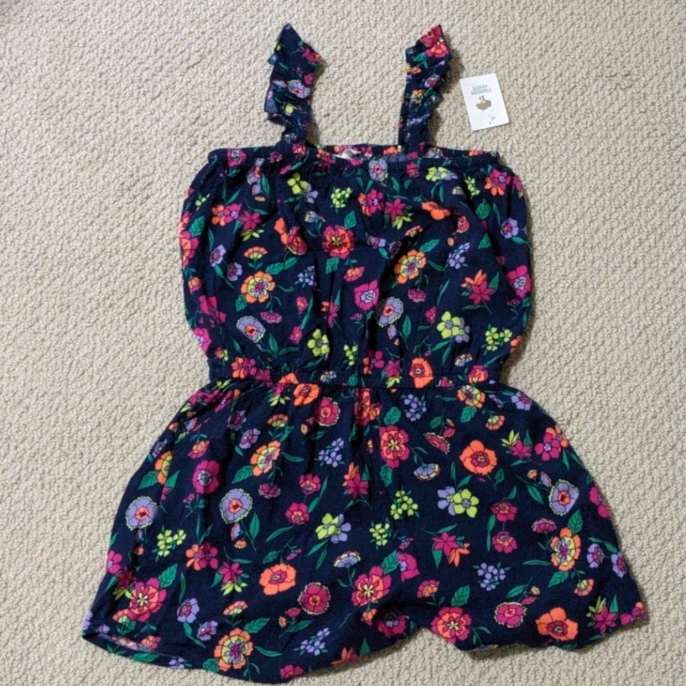 Brand new Tucker + Tate floral print romper